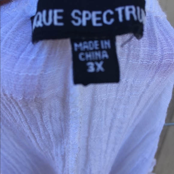 Plus Size Unique spectrum Blouse - Picture 7 of 8